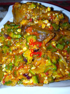 A picture of My Crunchy Okra Soup.