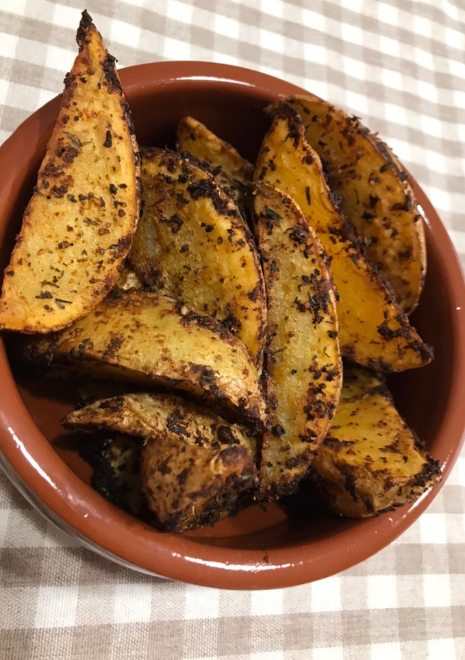 Una foto de Patatas gajo en Airfryer Cosori
