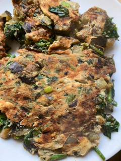 Una foto de Tortilla o revuelto de verduras!