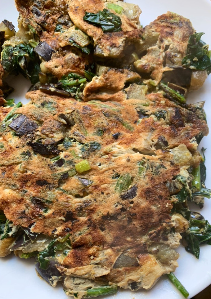 Una foto de Tortilla o revuelto de verduras!