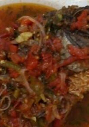 A picture of Fried Fish stew.