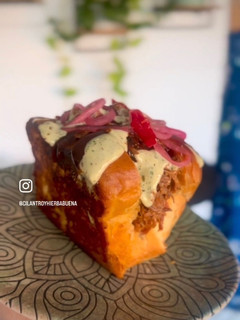 Una foto de Brioche de Pulled Pork
