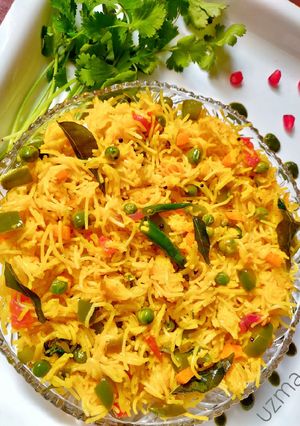 A picture of Vermicelli Upma/Pulao.