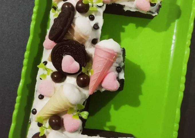Cara membuat Brownies Kukus Ny. Liem (versi letter cake) Cara membuat Brownies Kukus Ny. Liem (versi letter cake)