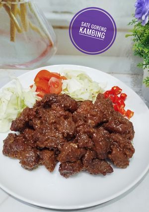 Foto resep Sate Goreng Kambing