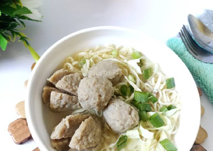 Resep Bakso Sapi Kuah Tetelan Oleh Ummu Choiratun Nisa Cookpad