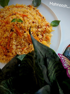 عکسی از دستور هویج پلو