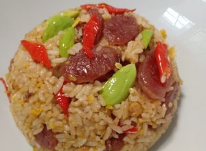 Foto resep Nasi Goreng Lapchiong Pete (non halal)