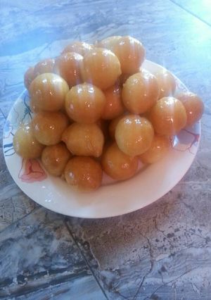 صورة لوصفة لقيمات الكيك