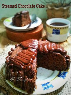 Foto resep Super Moist Steamed Chocolate Cake