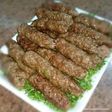 كفتة عجالي مشوية على الفحم