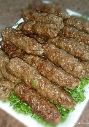 صورة لوصفة كفتة عجالي مشوية على الفحم