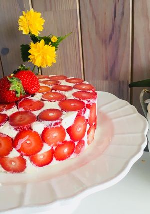 Une photo de Fraisier façon Yann Couvreur