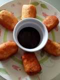 Fluffy's mini bangers and mash