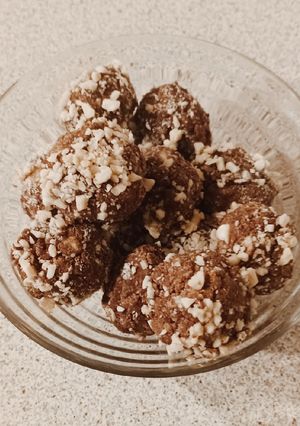Φωτογραφία της συνταγής Κάτι σαν Ferrero Rocher αλλά με μπανάνα 🍌