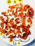 Rava coconut jalebi