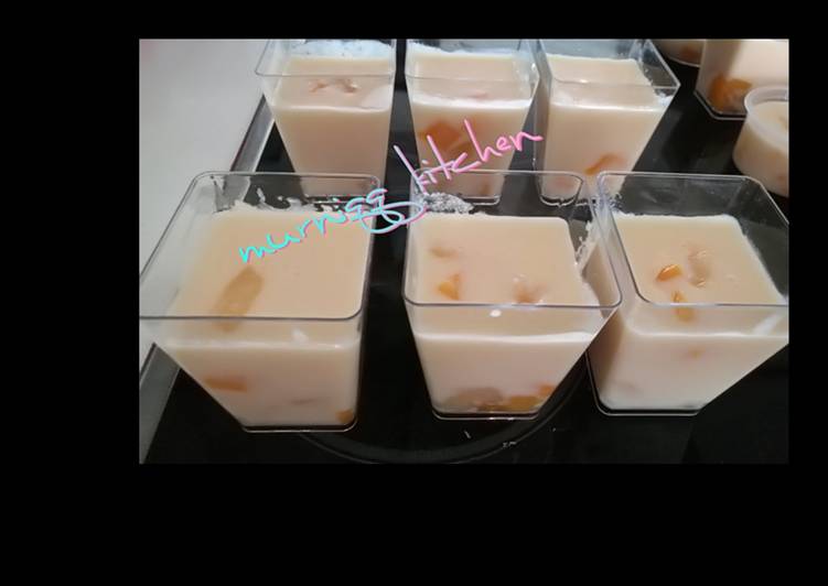 Puding tahu cocktail