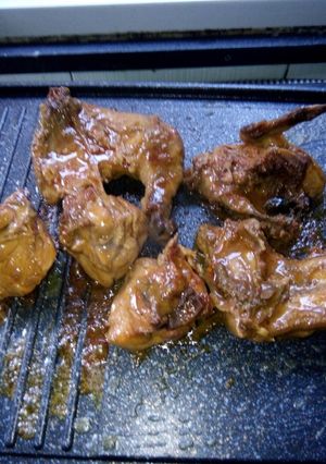 Foto resep Ayam bakar bumbu merah
