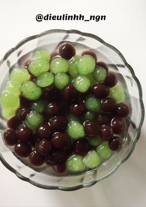 Hình của món Homemade trân châu.