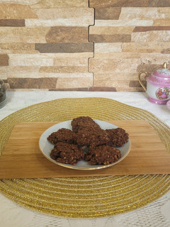 Una foto de Galletitas de pera y cacao