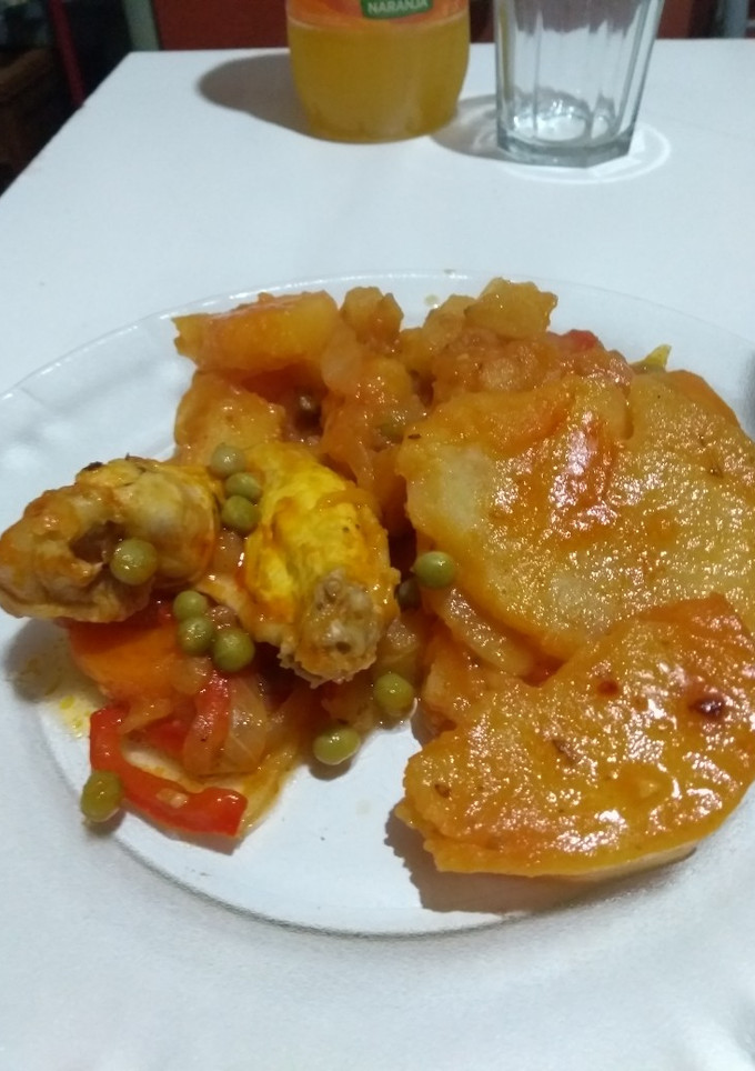 Una foto de Pollo de fin de mes