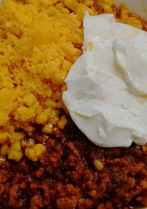 รูปของ น้ำพริกหมูสับแบบเม็กซิกัน (Tex-Mex Chili) หรือ ชิลลี่