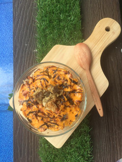Foto resep Salmon Mentai Rice