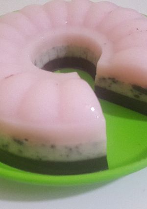 Foto resep Puding neopolitana