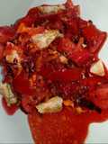 "Ensalada Roja" con Pechuga de Pollo