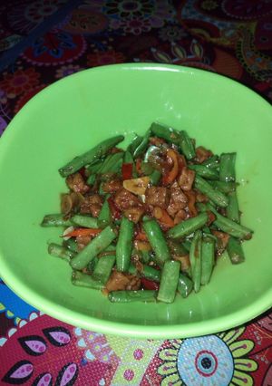 Foto resep Tumis buncis tempe