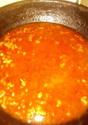 O poză a rețetei Sos ragu bologneze (sos cu carne tocată).