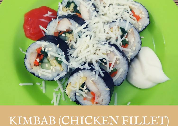 Cara Gampang Menyiapkan Kimbab/Gimbab Ayam Fillet yang Lezat Sekali