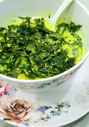 Foto resep Sayur Daun singkong Santan