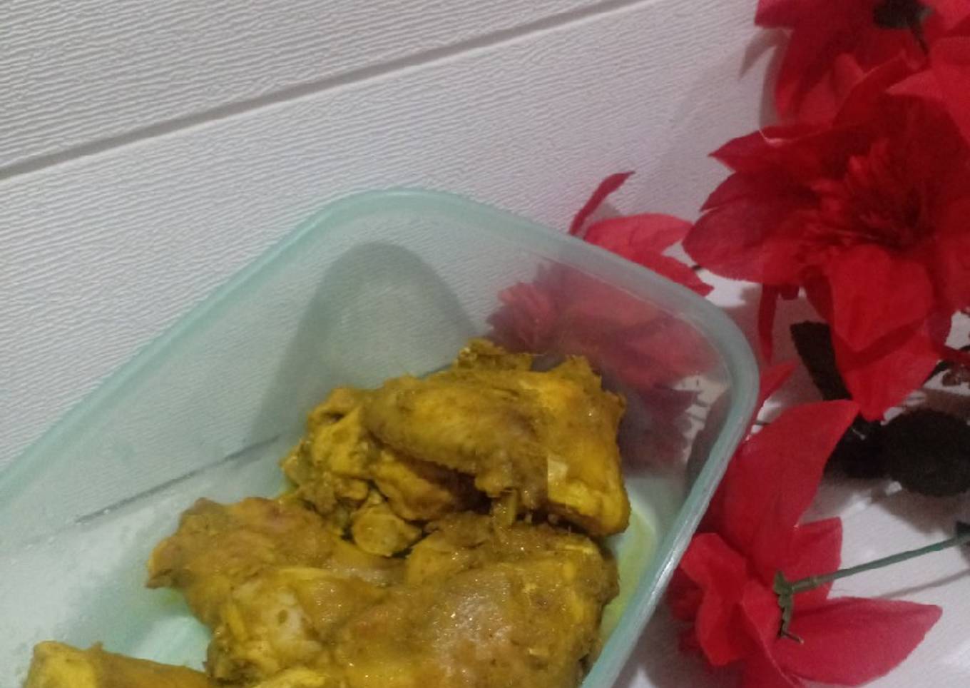 Ayam Ungkep Bumbu Dasar Kuning