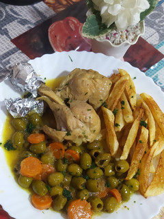 صورة لوصفة طاجين زيتون