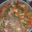 Paella con alitas