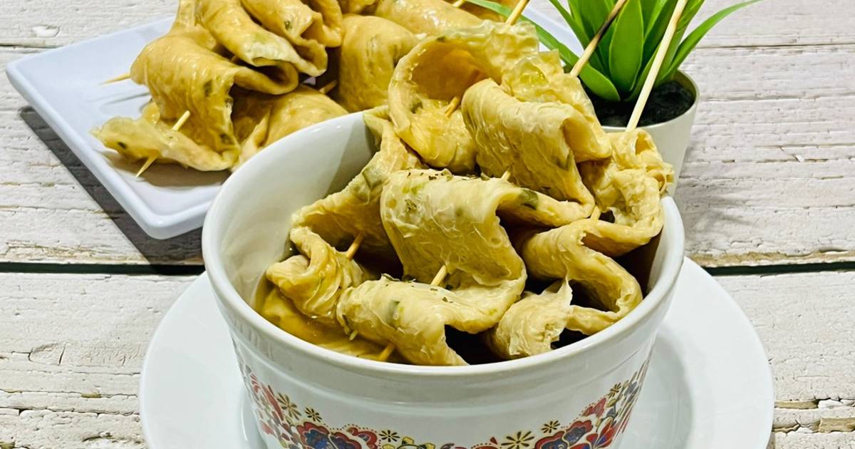 Resep 491. Odeng AYAM Kulit Tahu oleh Juliana Tendeas - Cookpad