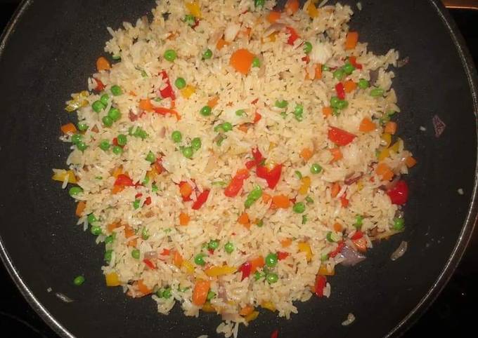 Steps to Prepare Ultimate Vegetable rice #myuniquericecontest