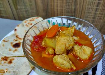 Resep Baru 49. Kare Ayam Bumbu Instan Nikmat Lezat