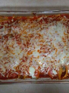 A picture of Stuffed Pasta Shells.