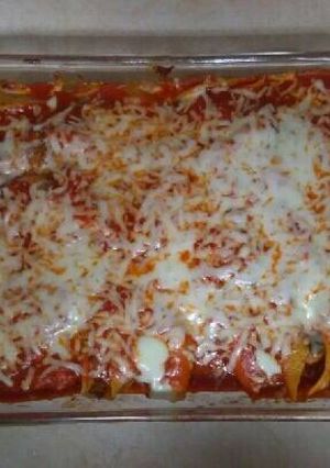 A picture of Stuffed Pasta Shells.