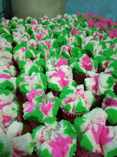 Foto resep Bolu kukus mekar pelangi