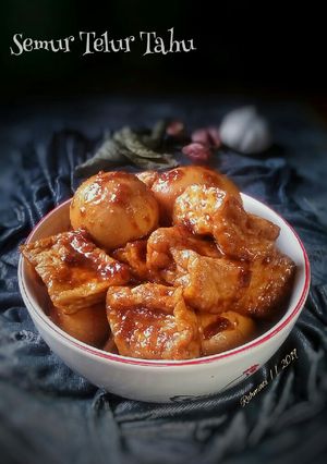 Foto resep Semur Telur Tahu