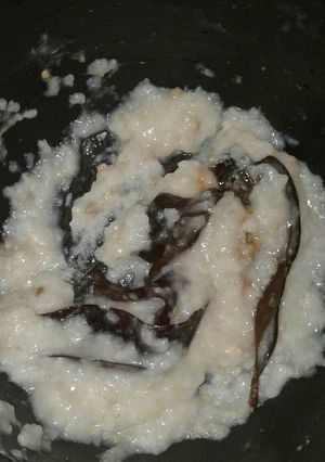 Foto resep Bubur Tim Daging Cincang