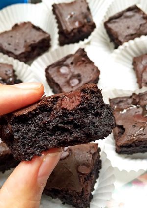 Foto resep Brownies Panggang Ketan Hitam