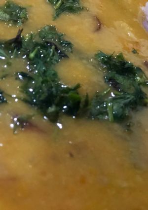 A picture of Mong masoor ki daal.