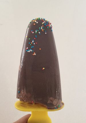 عکسی از دستور بستنی شکلاتی🍦