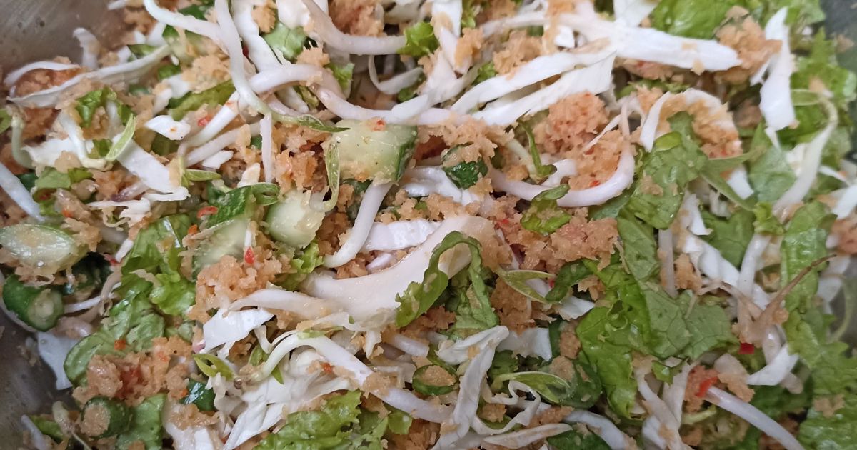 Urap Terancam | Urap Trancam | Urap Sayuran Mentah