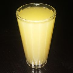 A picture of Ginger lemon juice🍸.