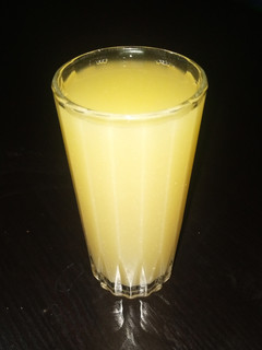 A picture of Ginger lemon juice🍸.